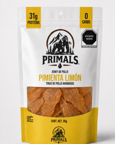 Jerky de Pollo Pimienta y Limon